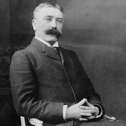 O filósofo e linguistica genebrino Ferdinand de Saussure