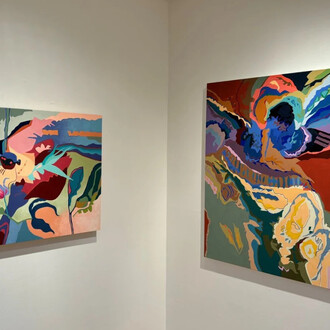 Hiroko Yoshimoto, Of infinite variety, exhibition view. Courtesy of Launch Gallery