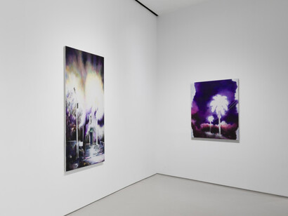 Gamaliel Rodríguez, La luz de alante (The light ahead), exhibition view. Courtesy of Sperone Westwater Gallery
