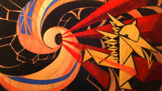 Giacomo Balla, La guerra, 1916