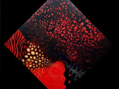 Ejemplo de pintura contemporánea