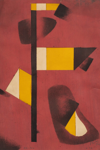 Balcomb Greene, Untitled (36.26), 1936. Courtesy of Rosenberg & Co. Gallery