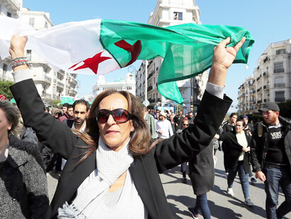 Manifestazione contro Bouteflika