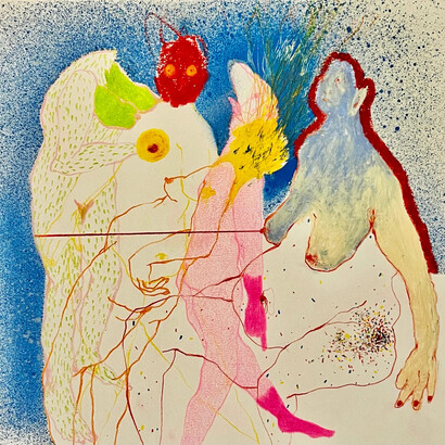 Shirin Mirjamali, Untitled, 2025. Courtesy of Anita Rogers Gallery