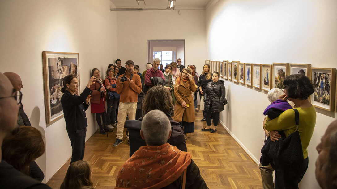 Zora Stančič, Fortunately, glances leave no imprints, exhibition view. Courtesy of City Art Gallery Ljubljana