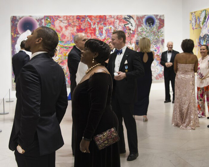 Takashi Murakami: The Deep End of the Universe. Courtesy of Albright-Knox Gallery