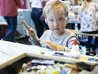 Child-friendly offers at KreativWelt