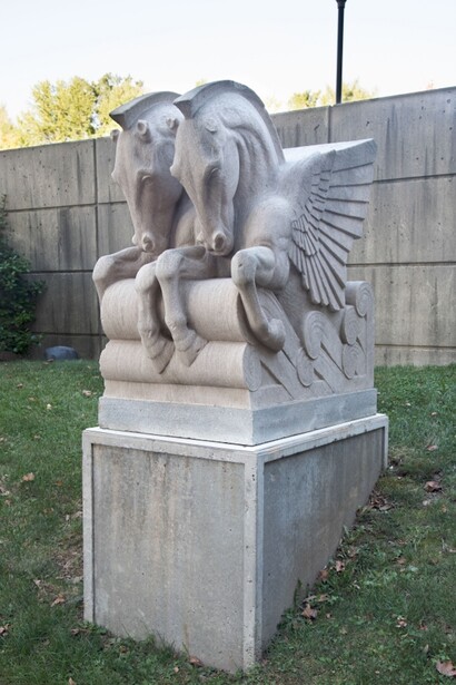 Steinberg Family Sculpture Garden. Courtesy of Brooklyn Museum