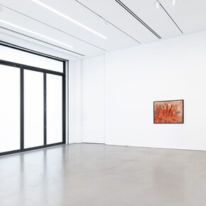 Roger-Edgar Gillet, Dinner party, exhibition view. Courtesy of Petzel Gallery