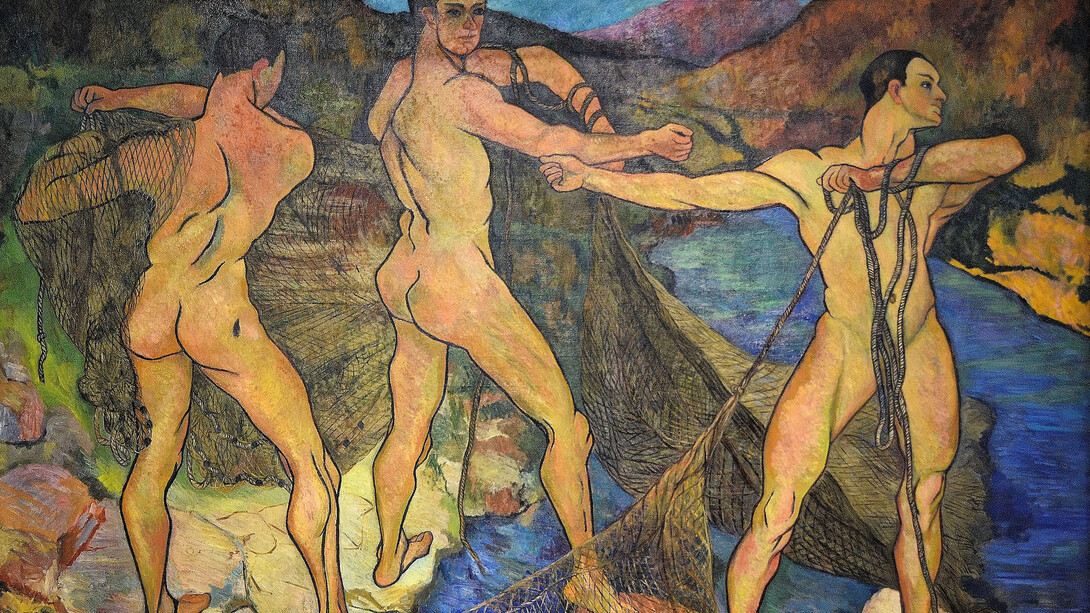 Suzanne Valadon, Le lancement du filet, 1914. Courtoisie du Centre Pompidou