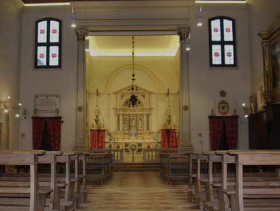 Chiesa di San Giovanni Battista dei Cavalieri di Malta, altare maggiore