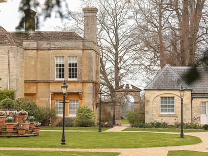 Indulging in a Michelin-starred dining experience at Restaurant Hywel Jones, Lucknam Park, Wiltshire, England
