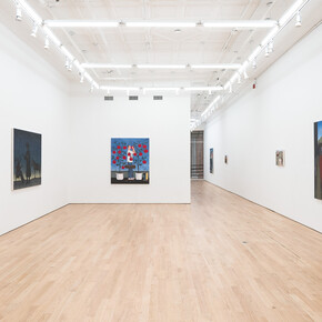 William Schaeuble, Miracle paintings, exhibition view. Courtesy of Nicelle Beauchene Gallery