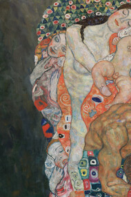 Detalle de Muerte y Vida de Gustav Klimt