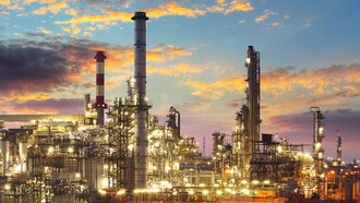 Pemex refinery in Tabasco