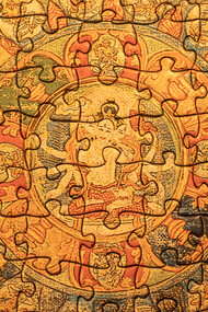 Tibetan Mandala, detail