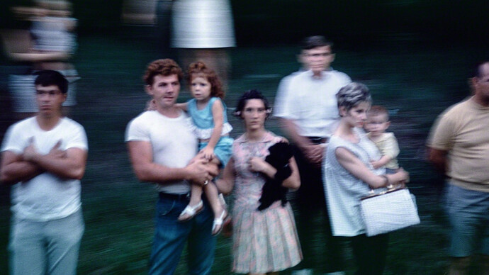 Paul Fusco RFK Funeral Train - 1968. Courtesy of Danziger Gallery