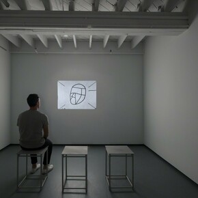 Thomas Bayrle, Exhibition view. Courtesy of The Institute of Contemporary Art