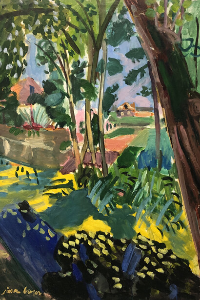 Jason Berger, River in colores, Portugal, 1984. Courtesy of Childs Gallery