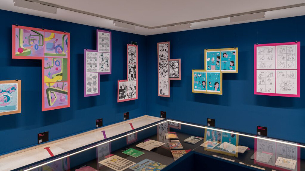 Various artists, This is not a comic! Exhibition view. Courtesy of IVAM
