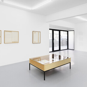 Bernard Villers, Collage, décollage, recollage, exhibition view. Courtesy of Irène Laub Gallery