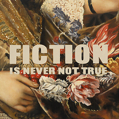 Jerry Kunkel, Fiction Is Never Not True, oil on canvas, Courtesy of Robischon Gallery