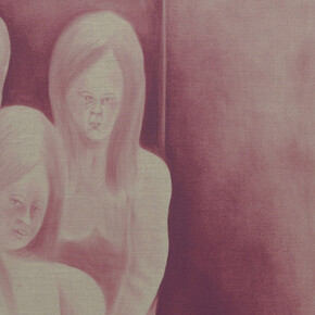 Dennis Tyfus, Some things are self-evident, but they become more evident when they are said aloud (detail), 2025. Courtesy of Tim Van Laere Gallery