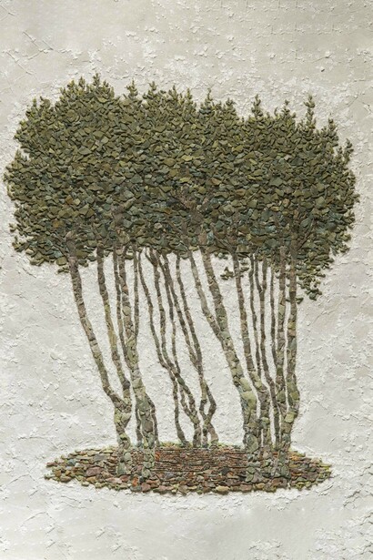 La mia tana, mosaico, 2016-17, foto Giampaolo Solitro