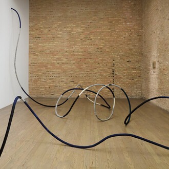 Manuela García, She is sitting on her own shadow, exhibition view. Courtesy of Patron 