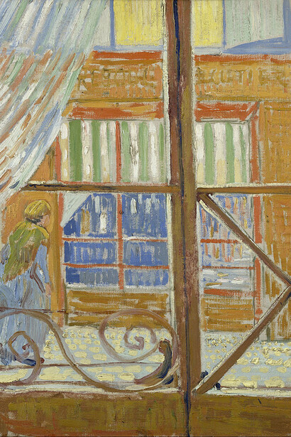 View of a butcher's shop, Vincent van Gogh  (1853–1890)