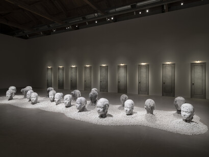 Jaume Plensa, Forgotten Dreams, 2023. Courtesy GRAY, Chicago + New York / Plensa Studio Barcelona