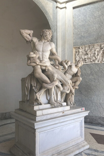 Laocoön and His Sons in Vatican museum