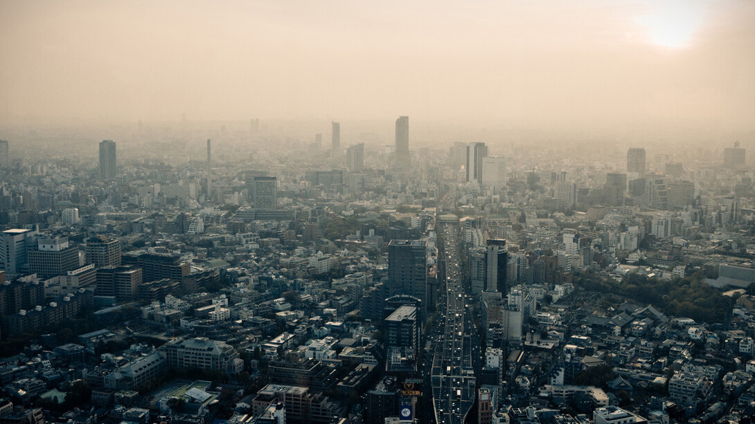 L'inquinamento a Tokyo