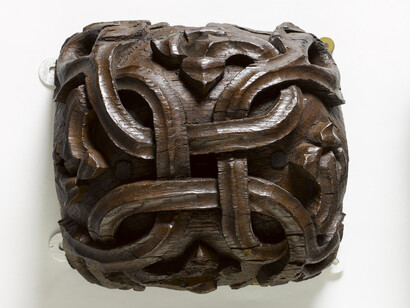 Carved oak boss by Harry Hems © RAMM 