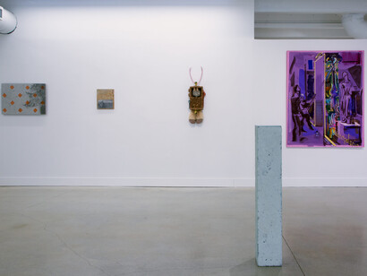 Various artists, Material, material world (Miami), exhibition view. Courtesy of David Castillo Gallery