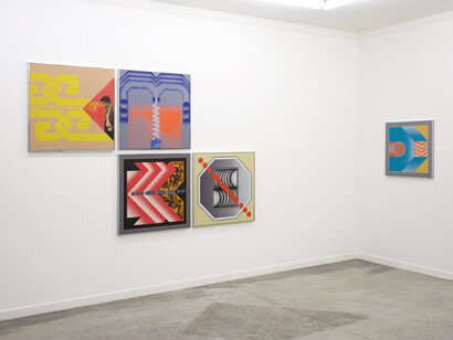 Gwenaël Rattke, Cargos ocultos, exhibition view. Courtesy of Romer Young Gallery
