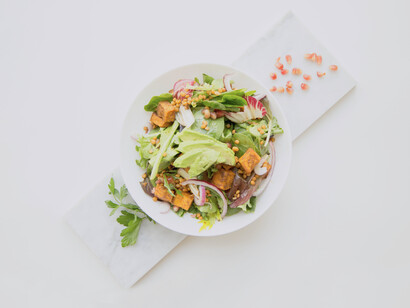 Ensalada mixta, un plato indispensable en la dieta vegana