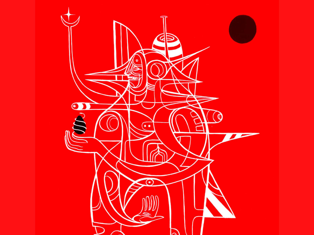 Doze Green AEON1, 100x100 cm, acrylic on canvas