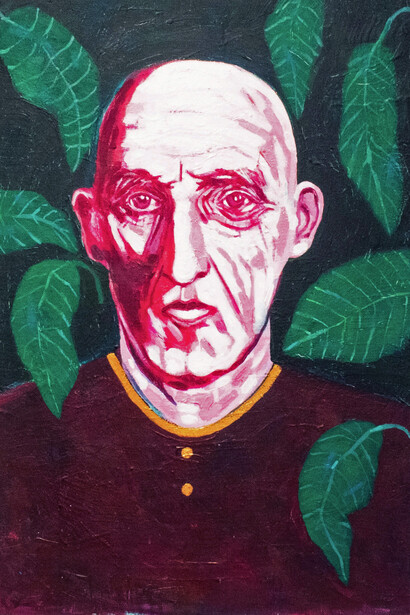 Zartosht Rahimi, Dr. Mossadegh, 2020. Courtesy of Advocartsy