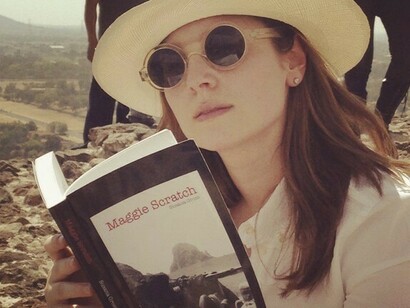 Reading "Maggie Scratch"