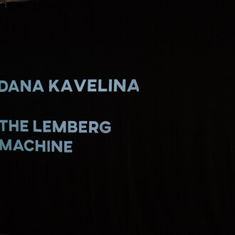 Dana Kavelina, The Lemberg machine, exhibition view. Courtesy of Galeria Labirynt