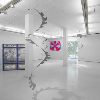 Various artists, Arqueologia remix (Archaeology remix), exhibition view. Courtesy of Cristina Guerra Contemporary Art
