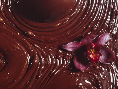 Helen Chadwick, Wreath to Pleasure No 13, 1992-1993, Cibachrome print on aluminium faced MDF in a glazed powder, coated steel frame, 110 (diameter) x 5 cm, Copyright The Estate of Helen Chadwick, Courtesy Richard Saltoun Gallery