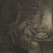 Rembrandt van Rijn, St Jerome in a dark chambre, 1642
