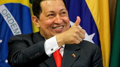 El ex presidente venezolano Hugo Chávez