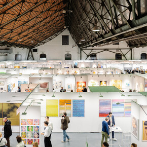 Various artists, Affordable Art Fair 2024, exhibition view. Courtesy of Affordable Art Fair