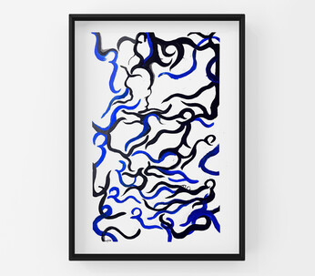 Anely Girondin, The movements of our roots. Courtesy of Kate Oh Gallery