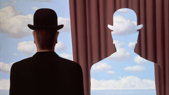 René Magritte, Decalcomania, 1966