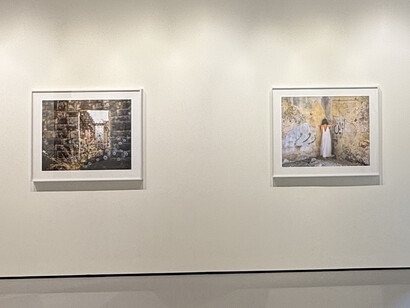 Rania Matar, Where do I go لوين روح, exhibition view. Courtesy of Robert Klein Gallery