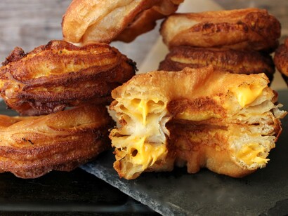 Cronuts recién hechos